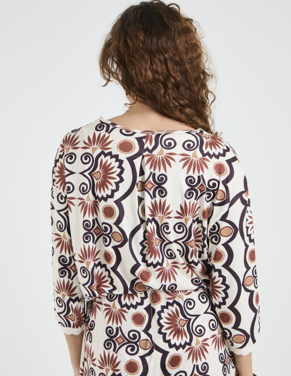 Blusa manga 3/4 para mujer 2