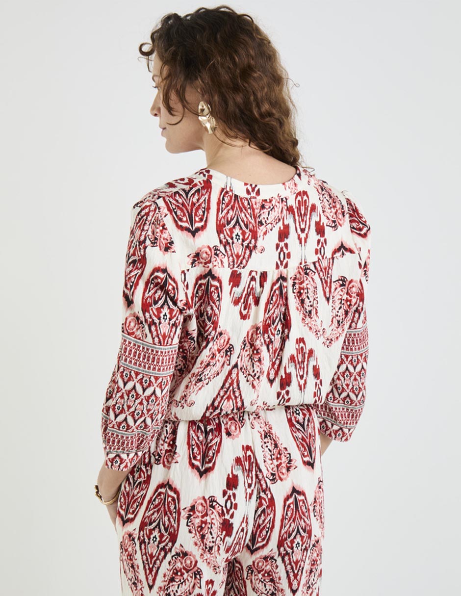 Blusa manga 3/4 para mujer 2
