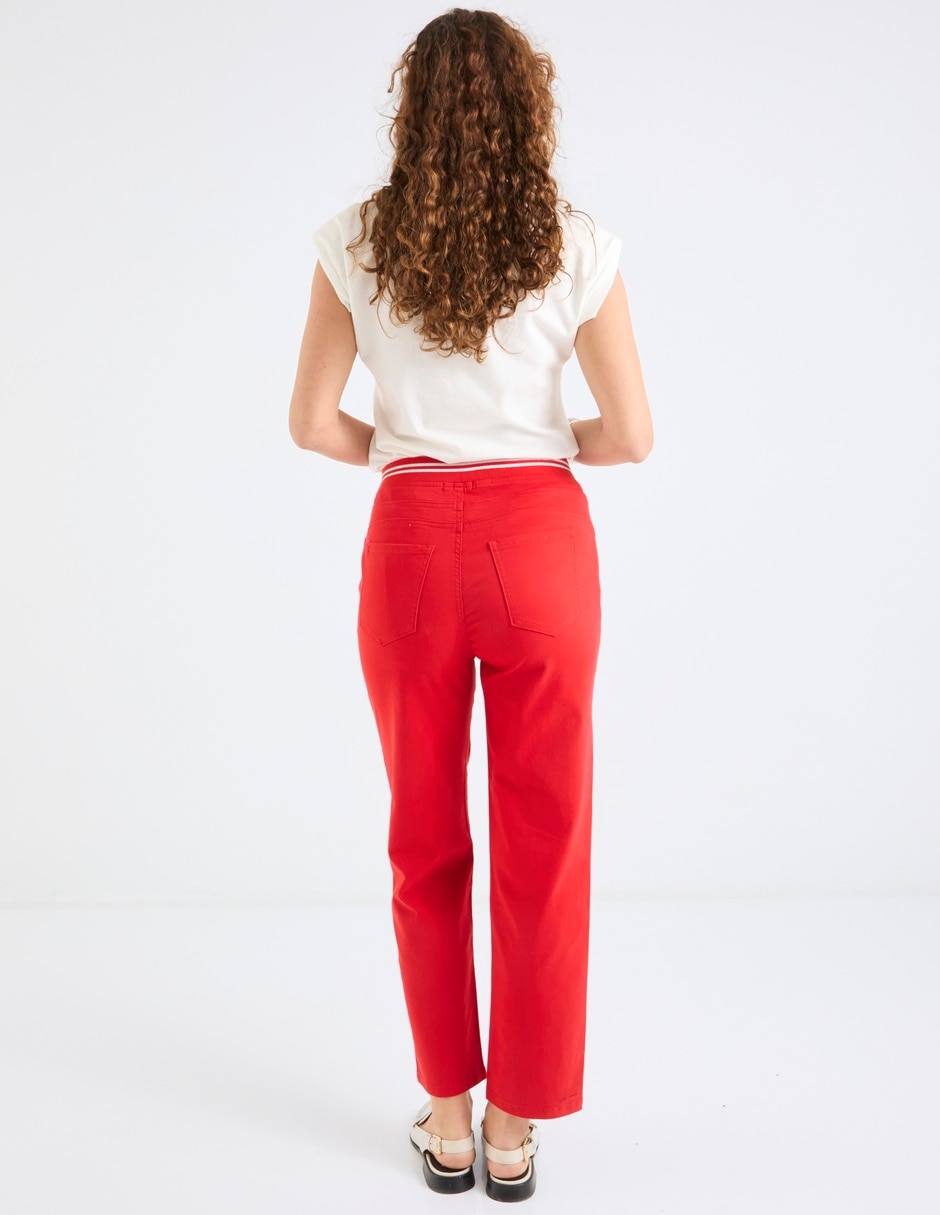 Pantalón straight para mujer 2