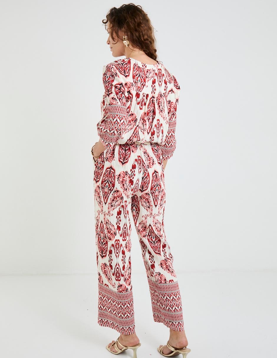 Pantalón relaxed straight para mujer 2
