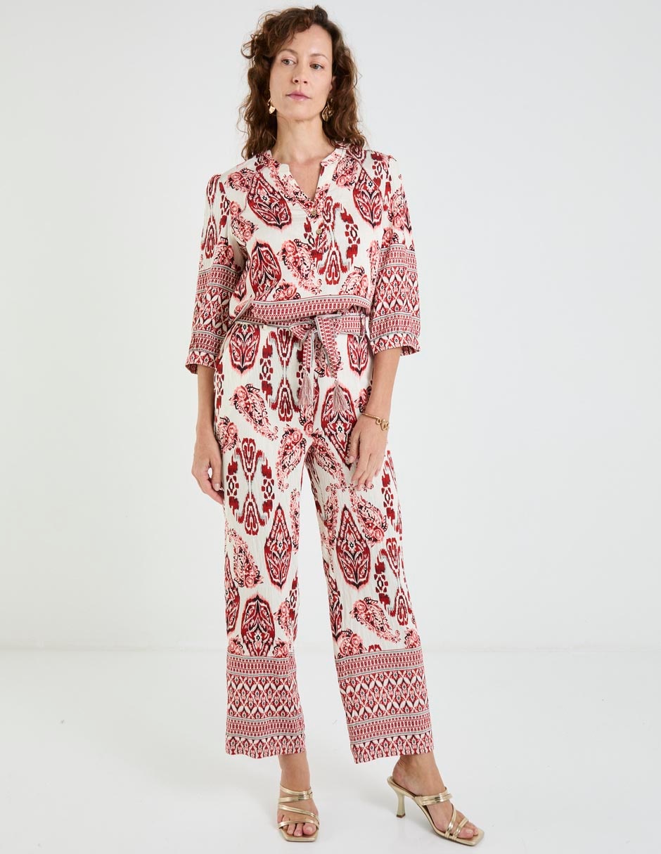 Pantalón relaxed straight para mujer 3