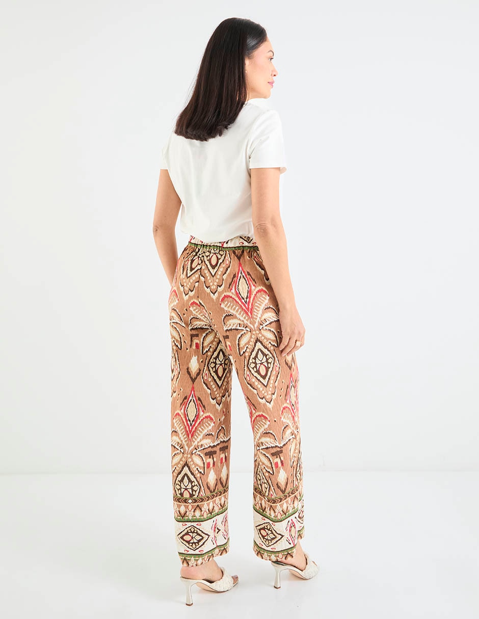 Pantalón relaxed amplio para mujer 6