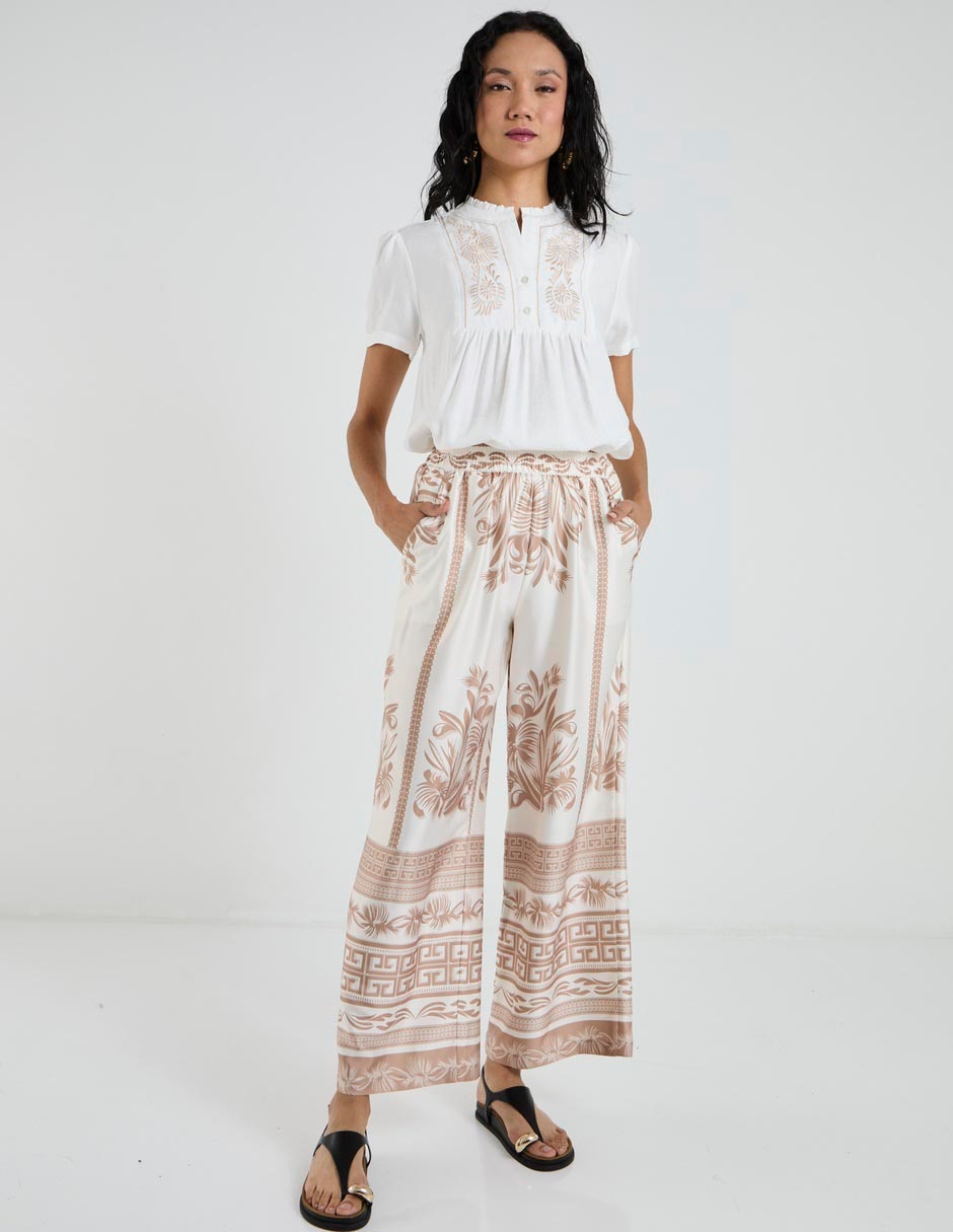 Blusa manga corta para mujer 3
