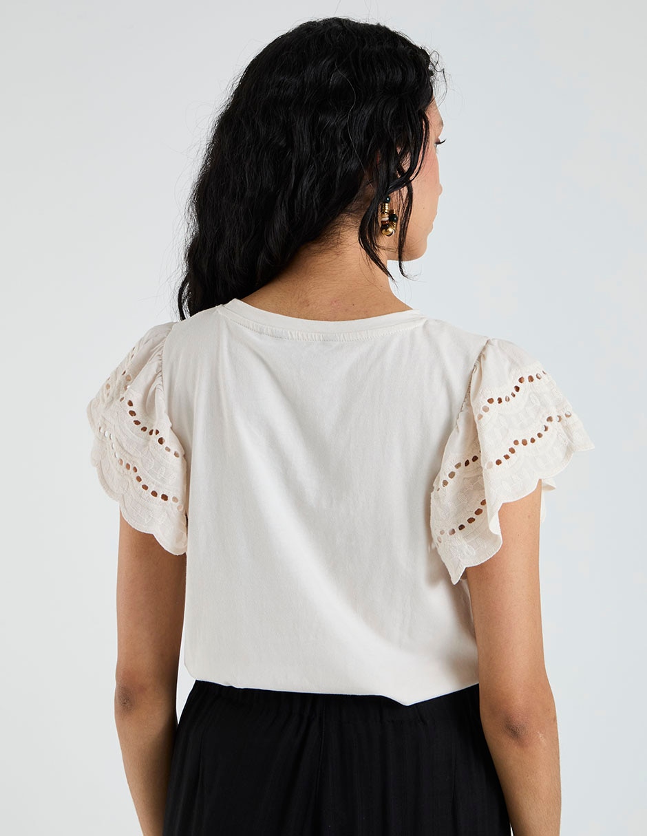 Blusa manga corta para mujer 2