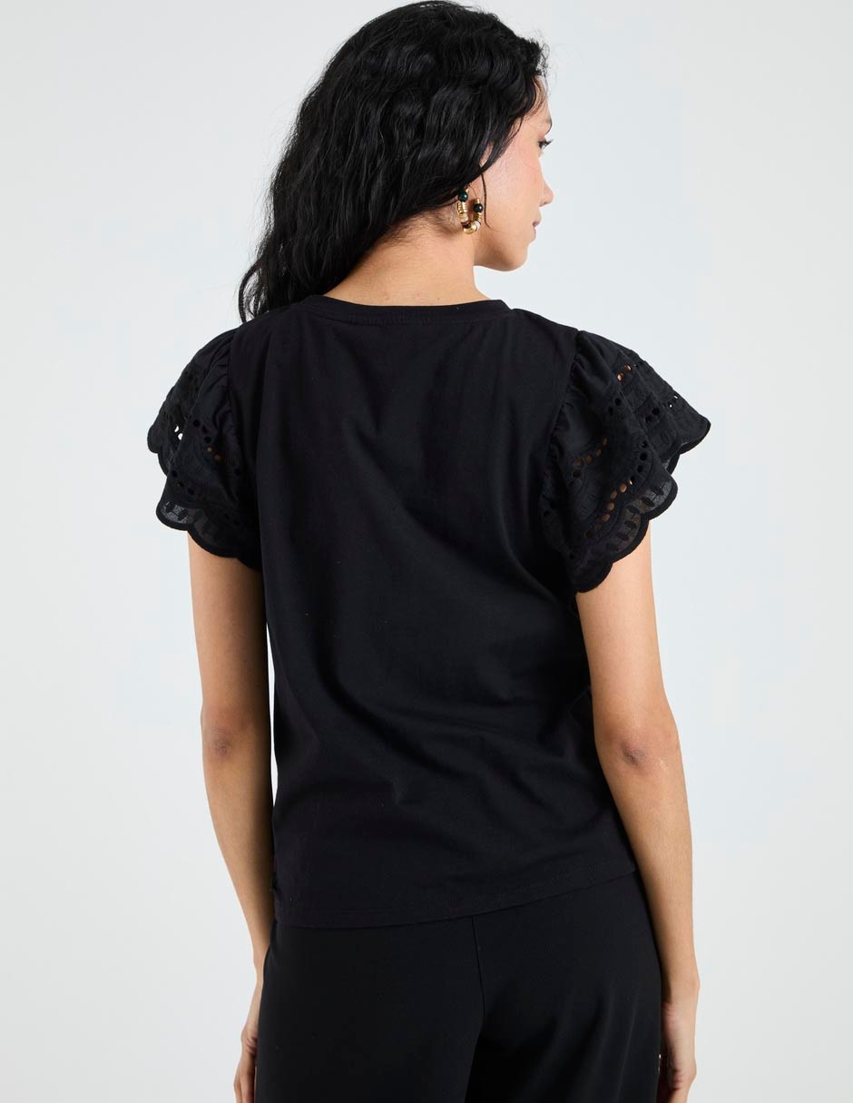 Blusa manga corta para mujer 2