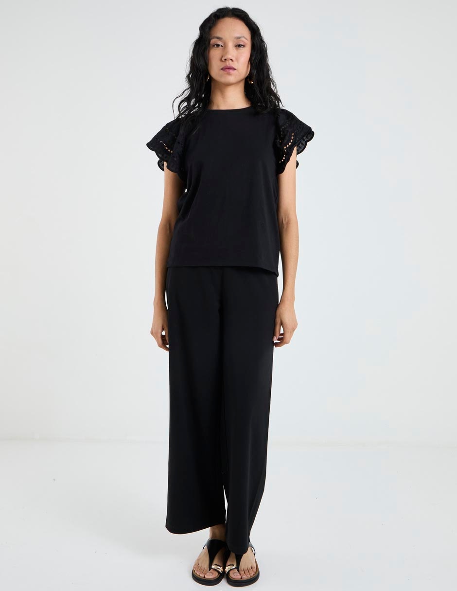 Blusa manga corta para mujer 3