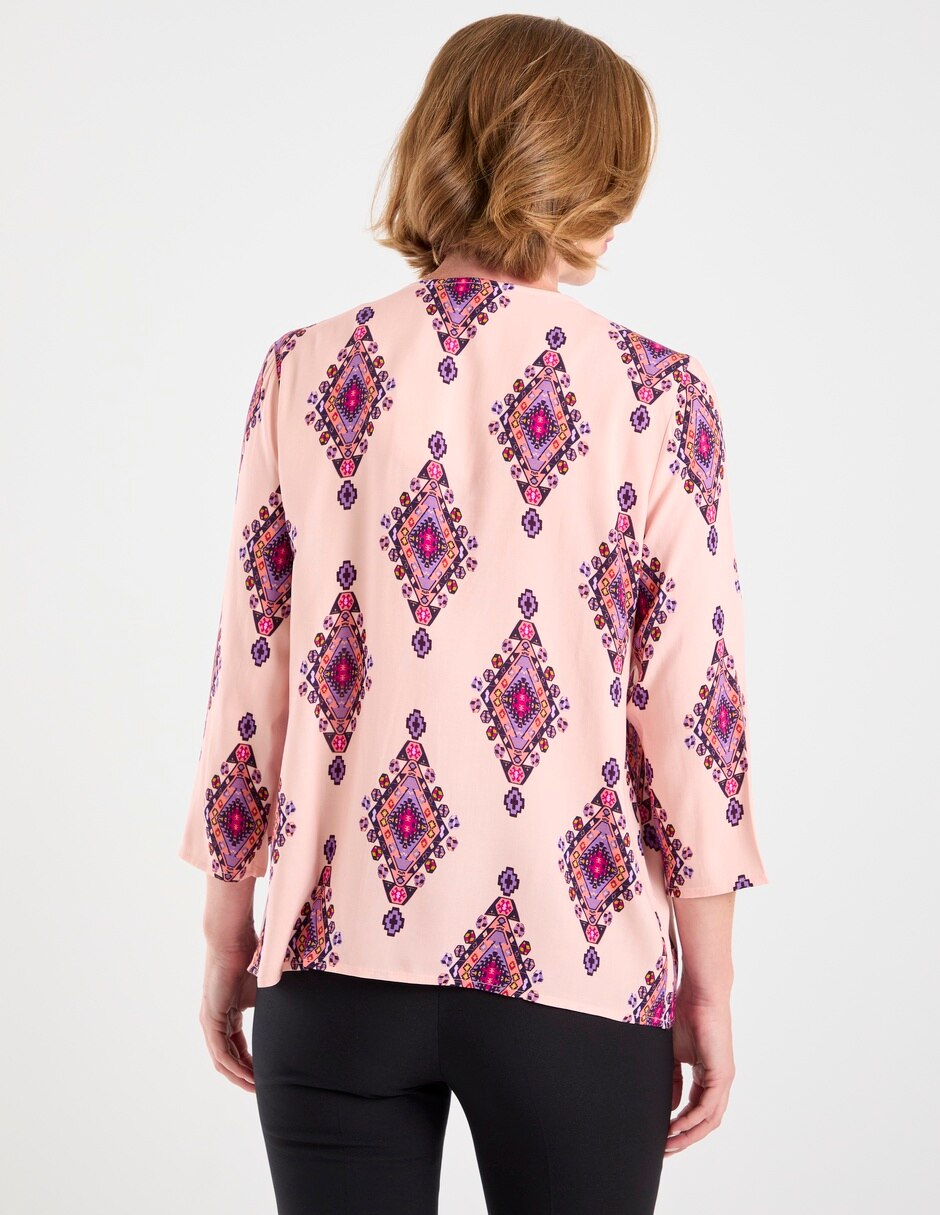 Blusa manga 3/4 para mujer 6