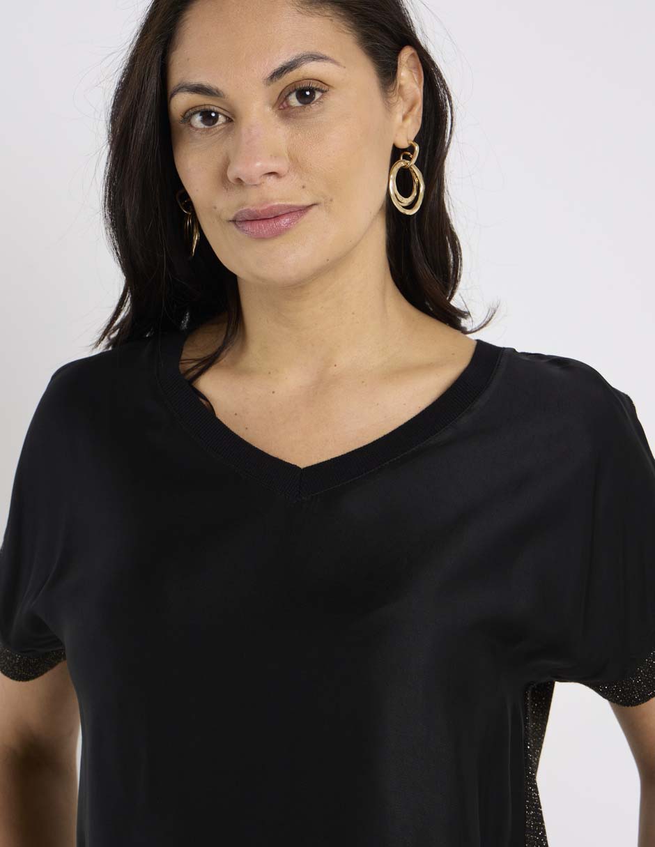 Blusa manga corta para mujer 9
