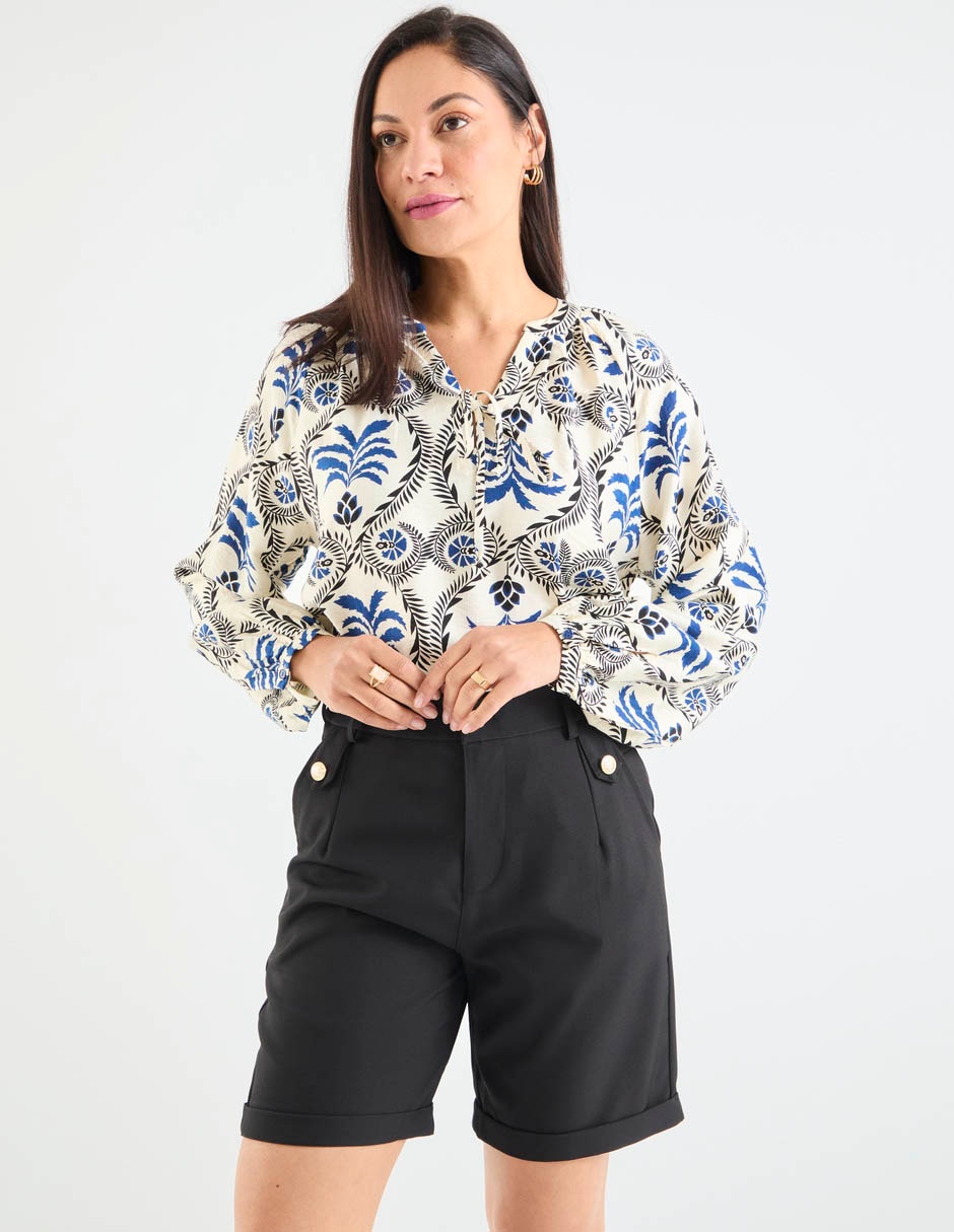 Blusa manga larga para mujer 2
