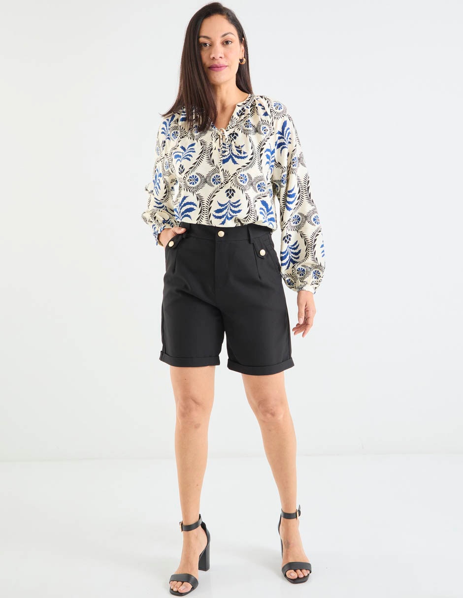 Blusa manga larga para mujer 3