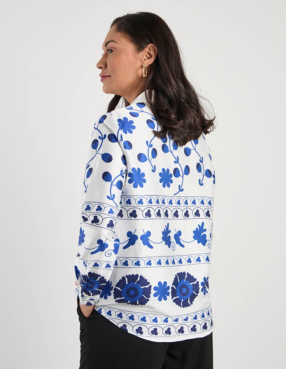 Blusa manga larga para mujer 6