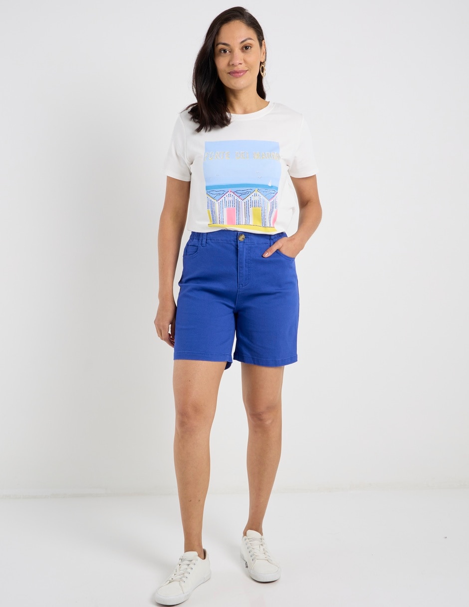 Blusa manga corta para mujer 3