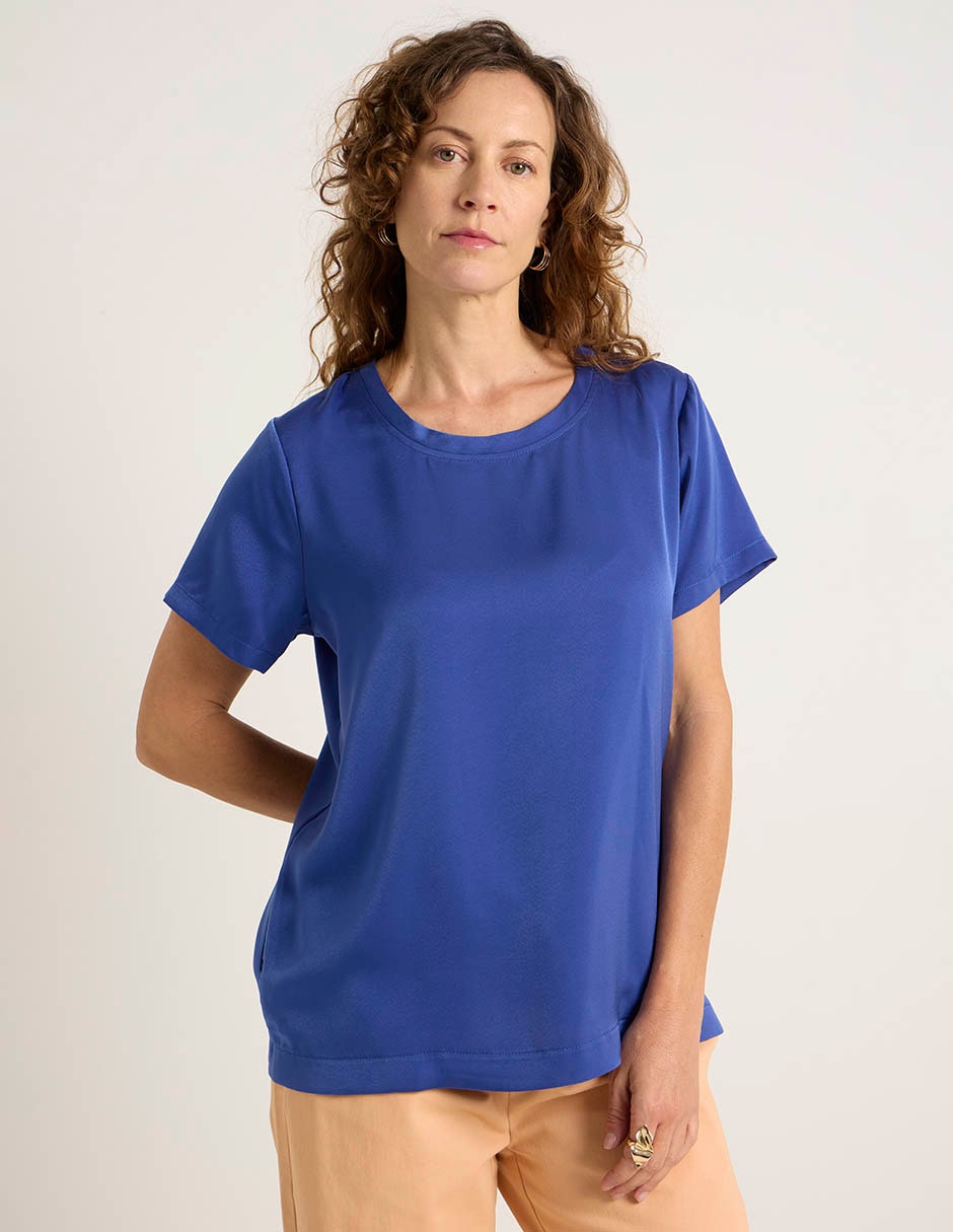 Blusa manga corta para mujer 2