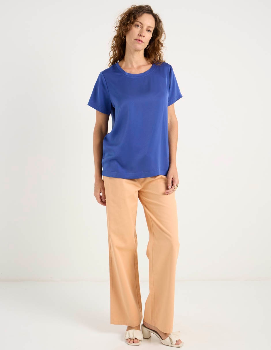 Blusa manga corta para mujer 3