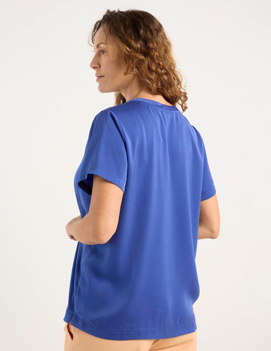 Blusa manga corta para mujer 6