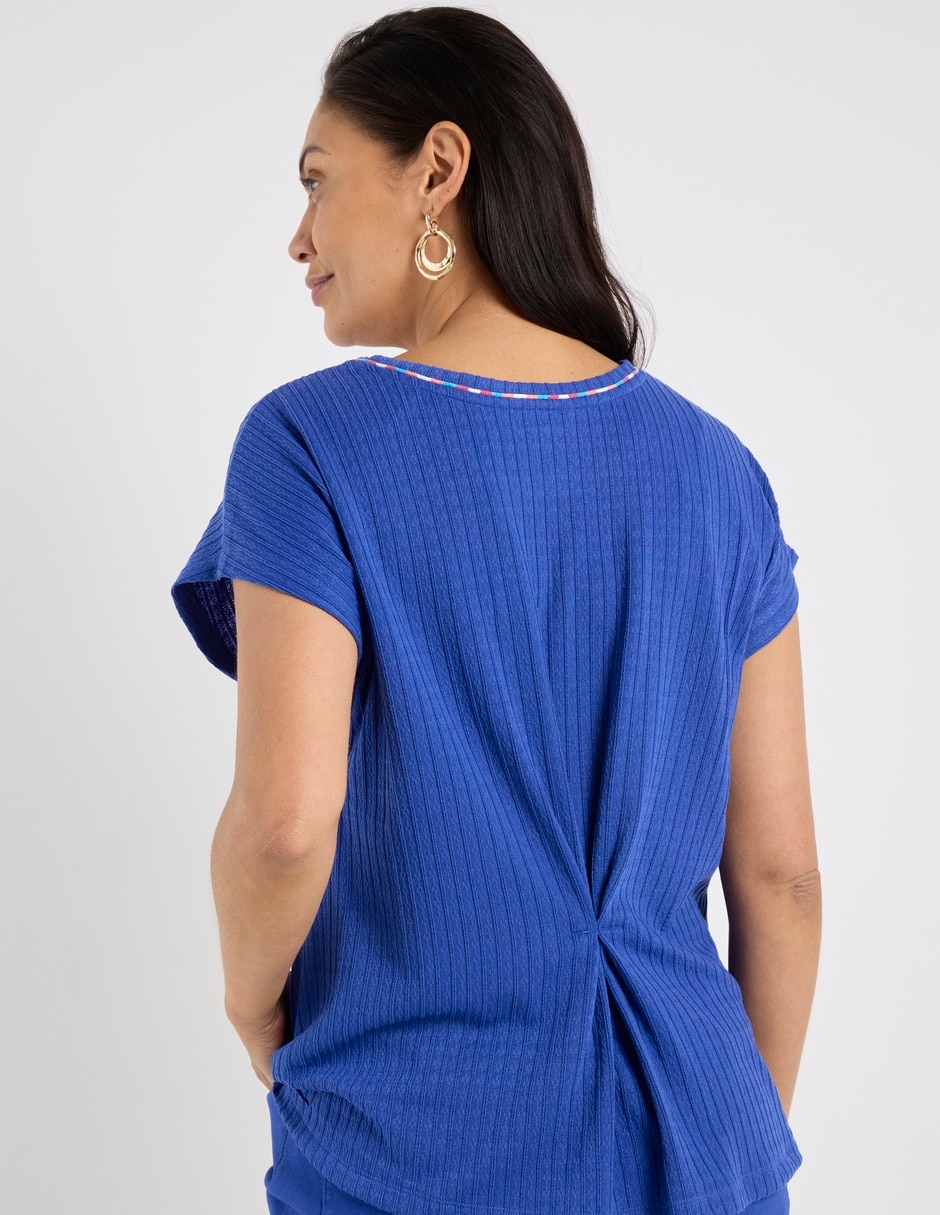 Blusa Lieb manga corta para mujer