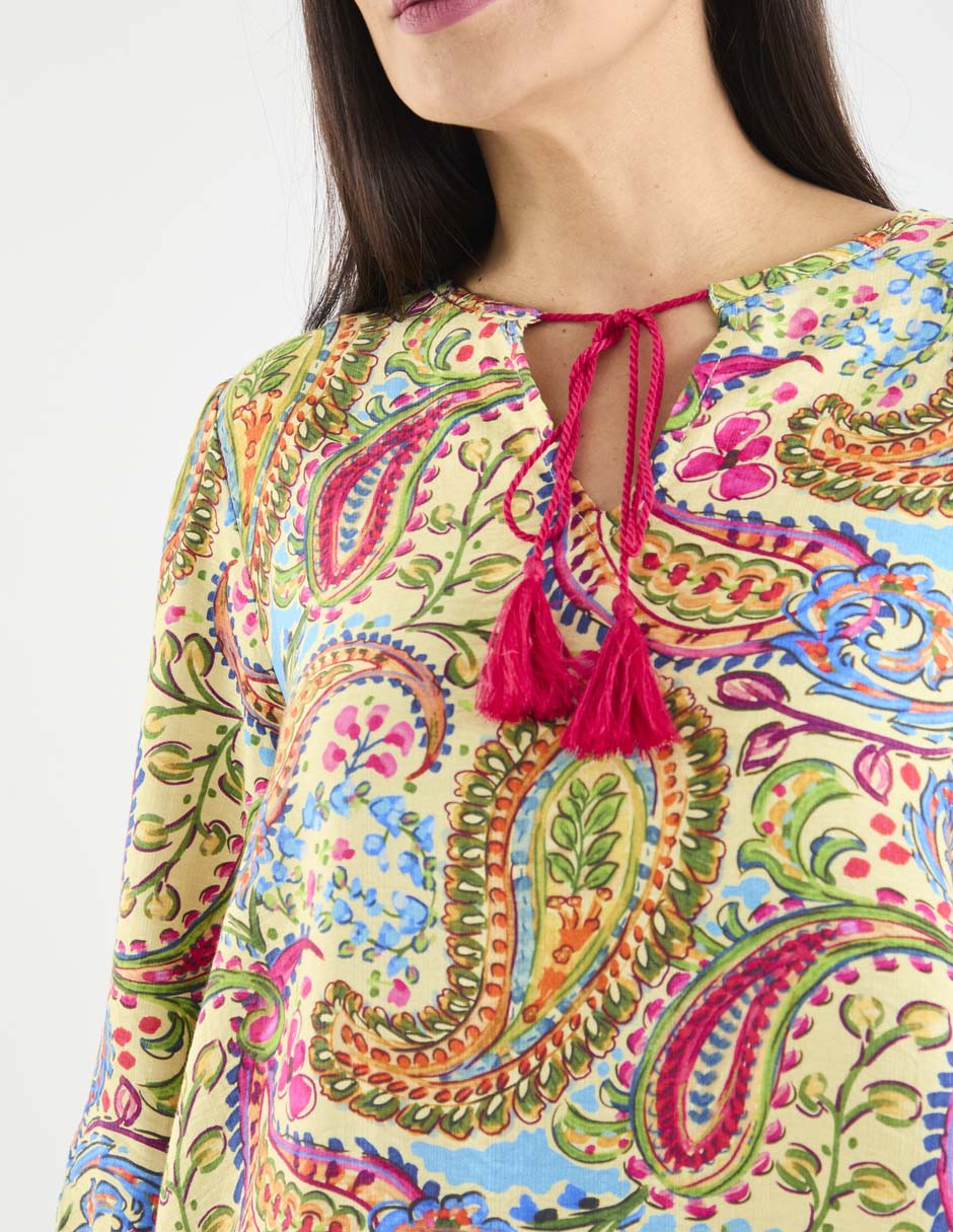 Blusa manga 3/4 para mujer 5