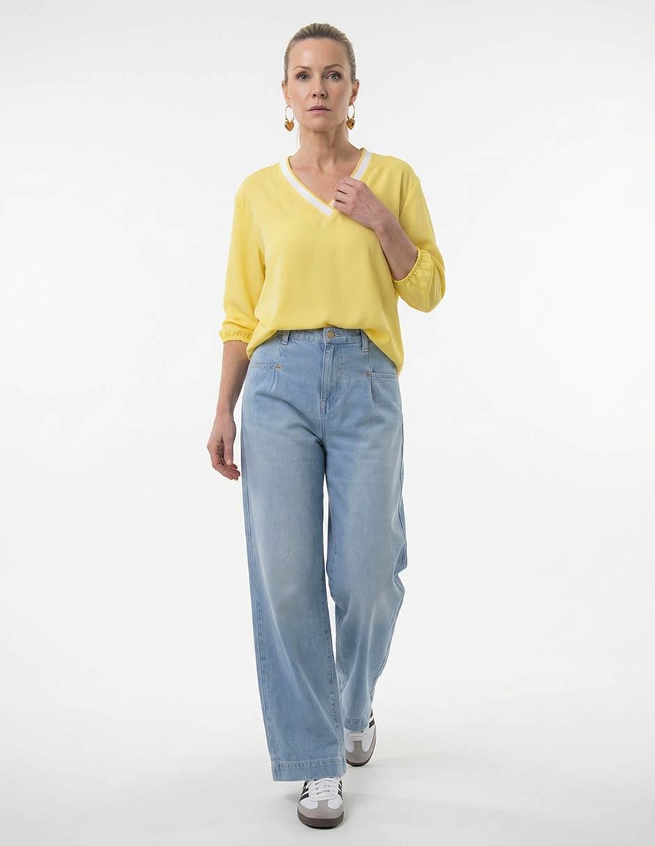 Blusa manga 3/4 para mujer 3