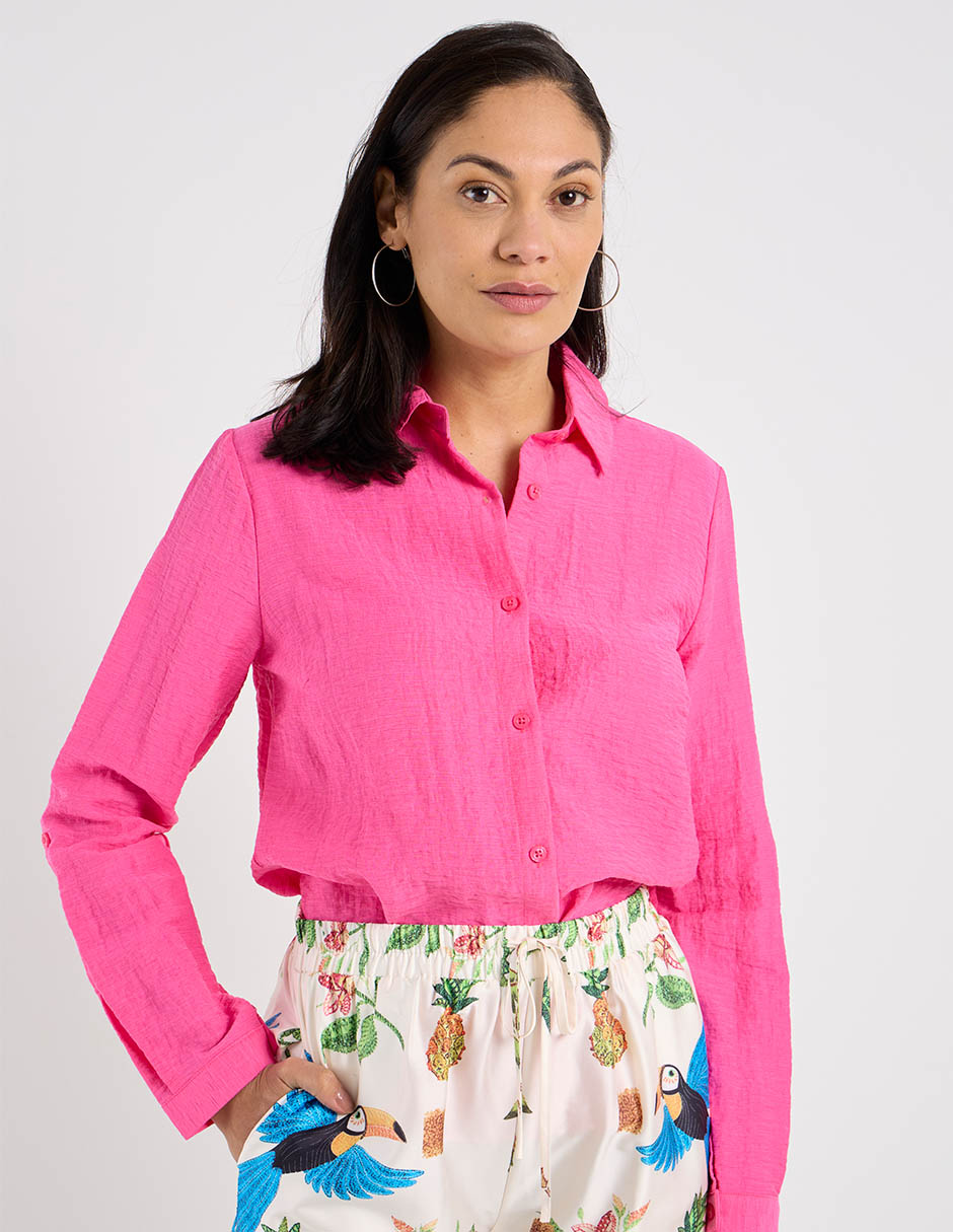 Blusa manga larga para mujer