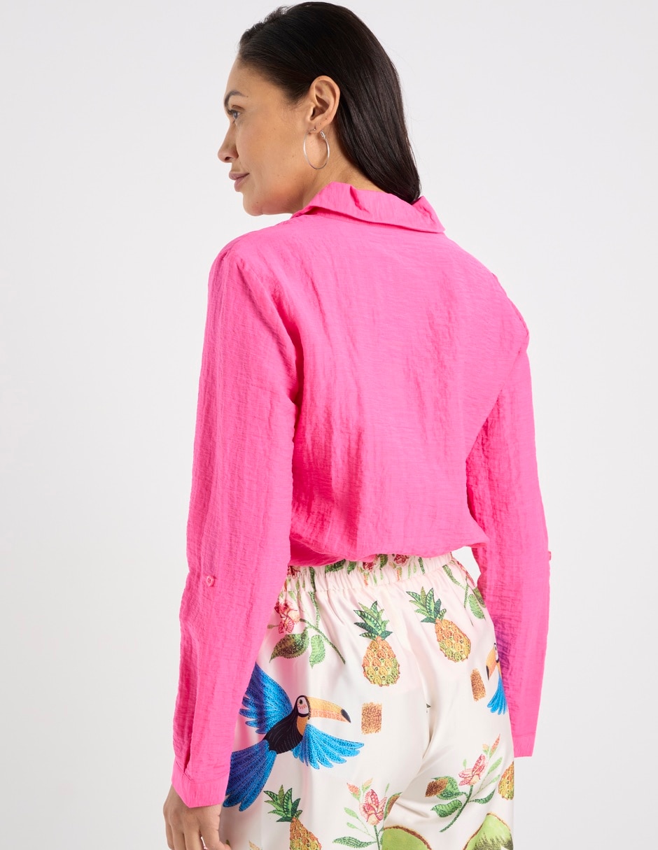 Blusa manga larga para mujer 7