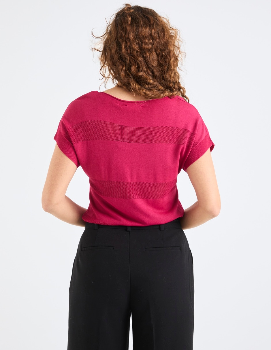 Blusa manga corta para mujer 2
