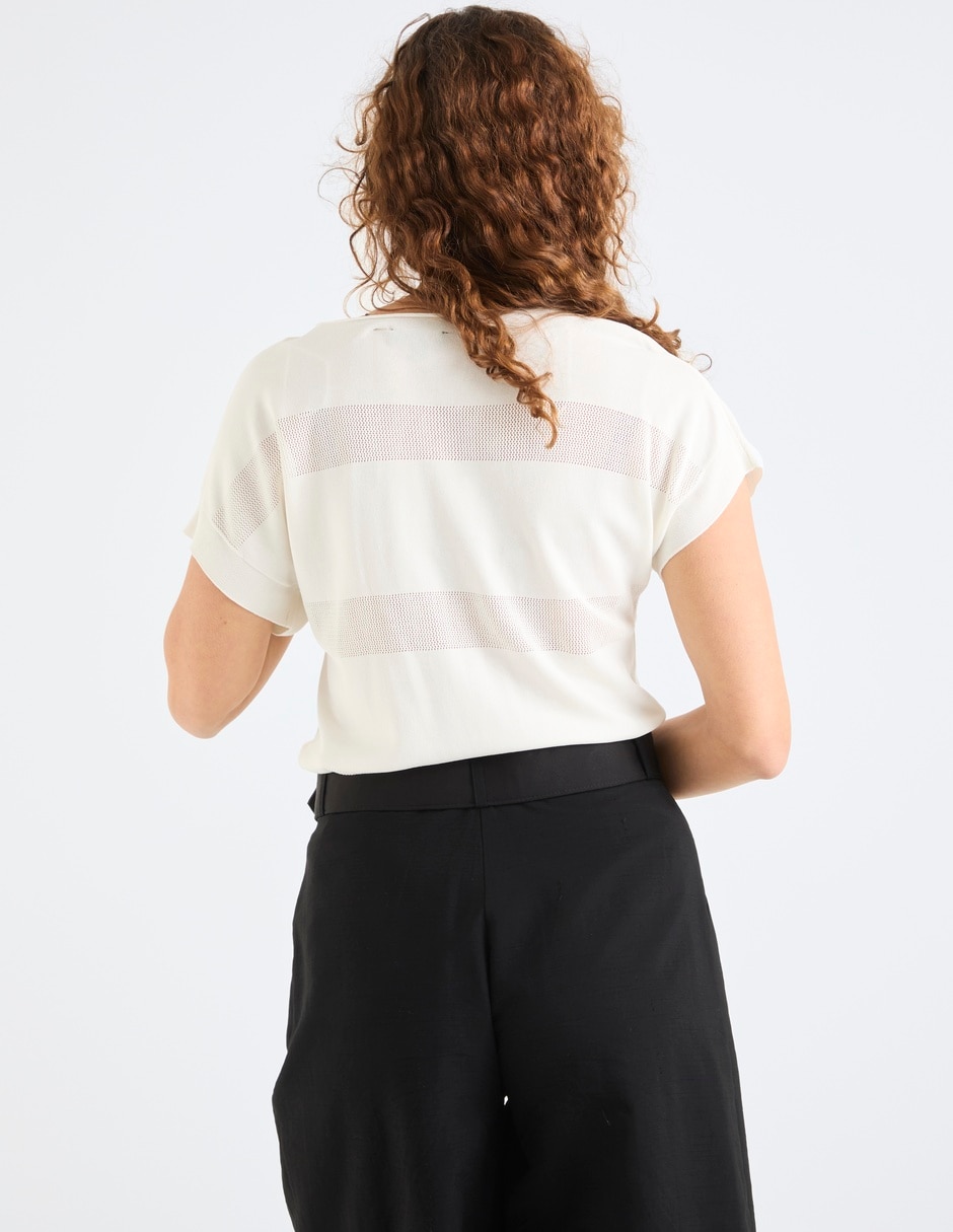 Blusa Lieb manga corta para mujer 3