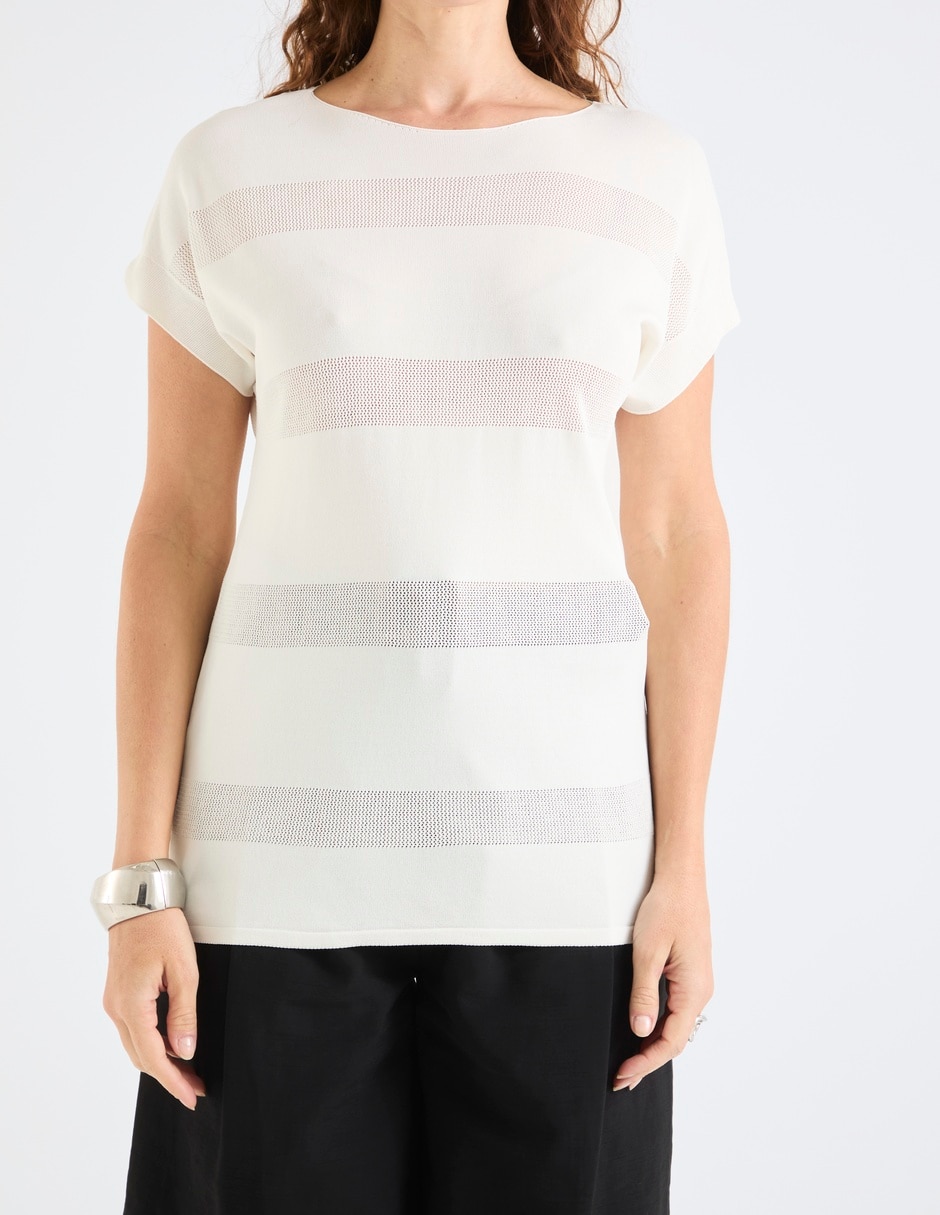 Blusa Lieb manga corta para mujer 2