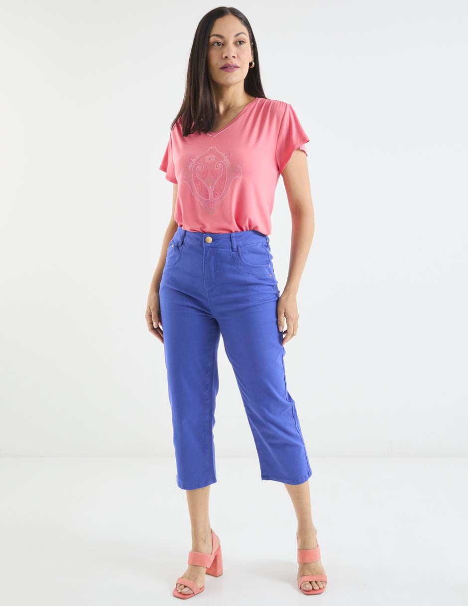 PLAYERA LIEB LB2605-, M, CORAL