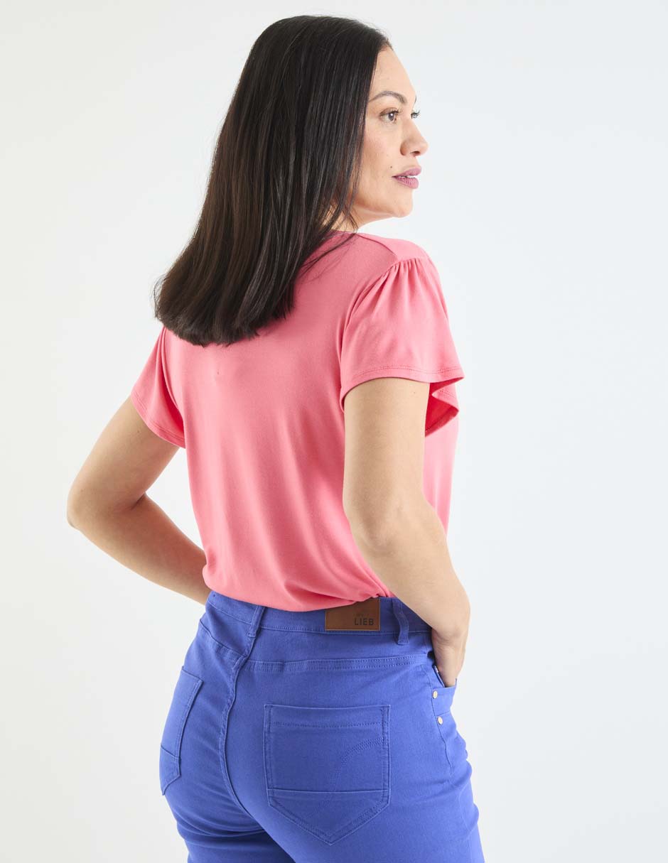 PLAYERA LIEB LB2605-, M, CORAL