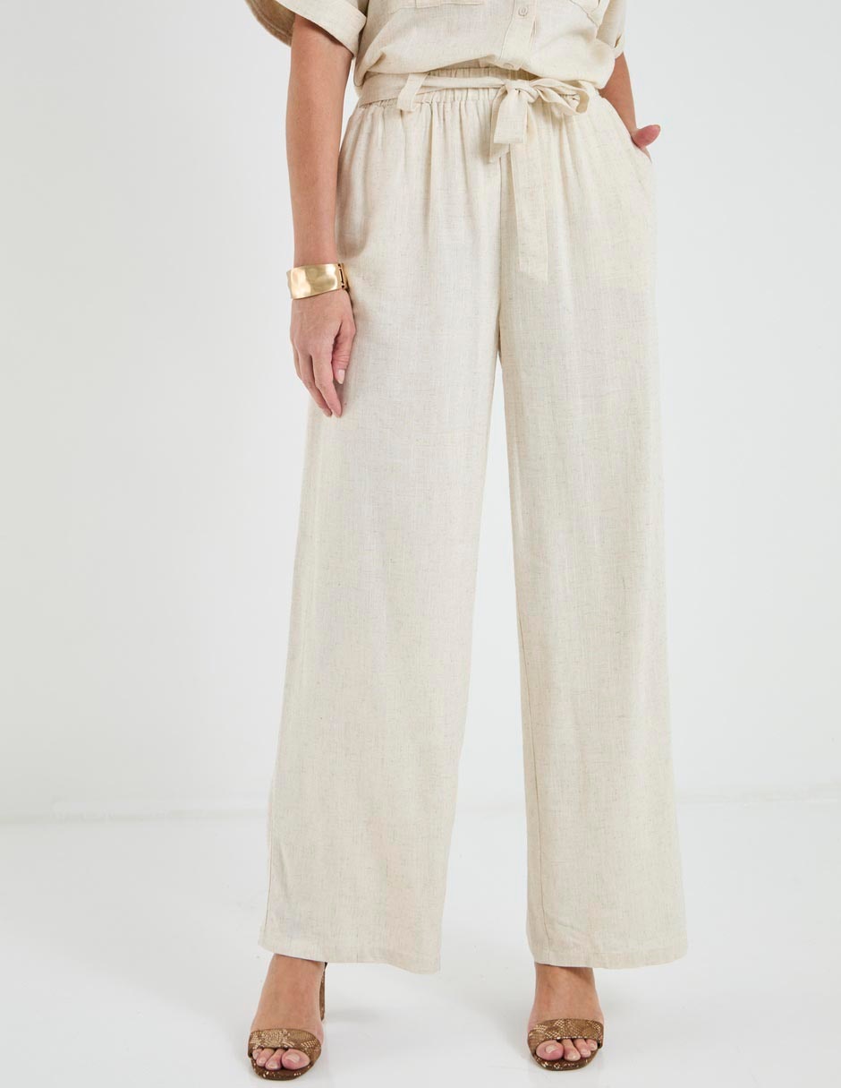 Pantalón relaxed straight para mujer