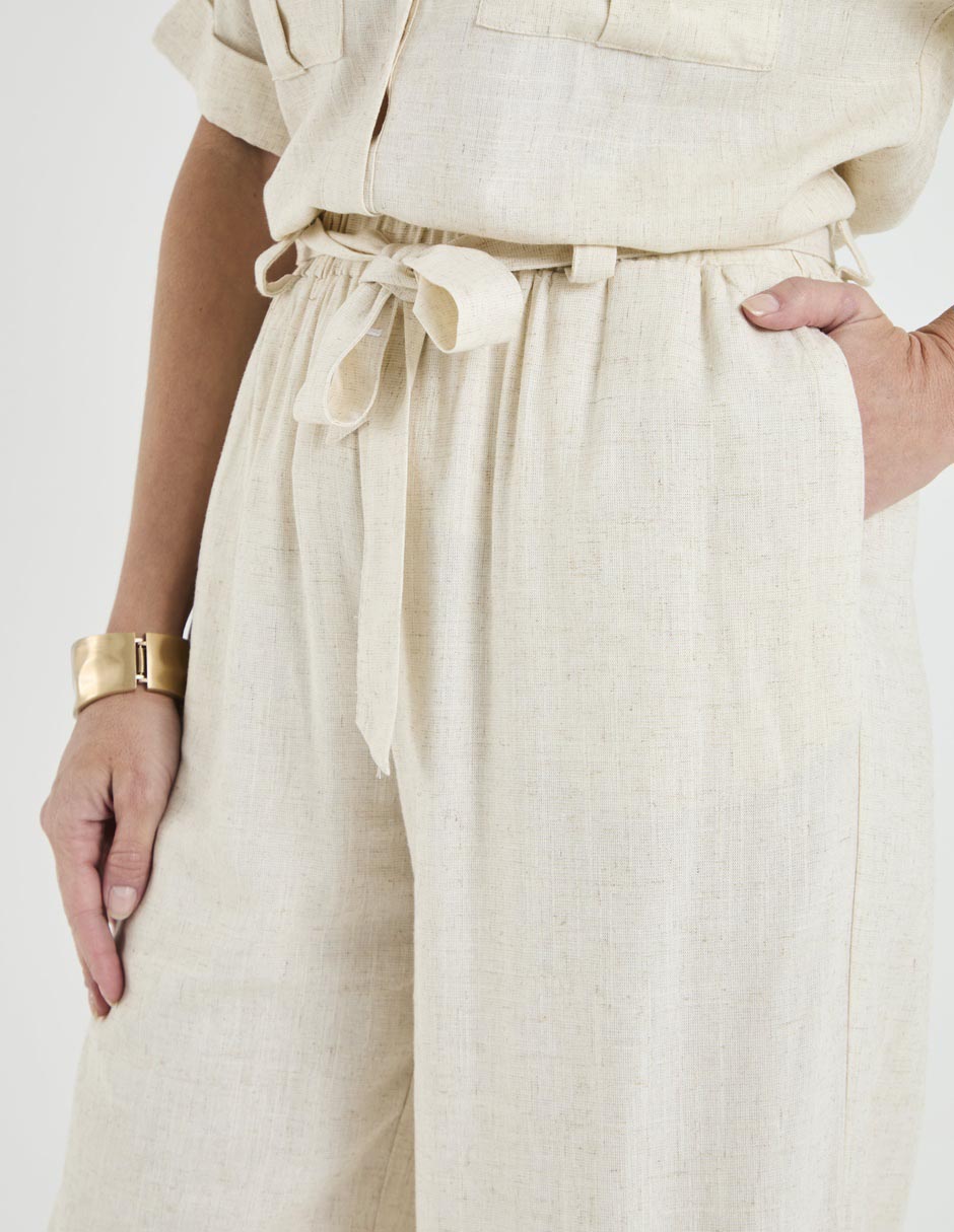 Pantalón relaxed straight para mujer 7