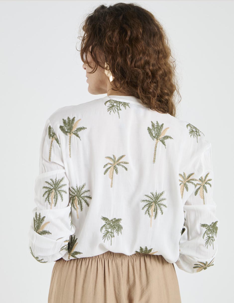 Blusa manga larga para mujer 2
