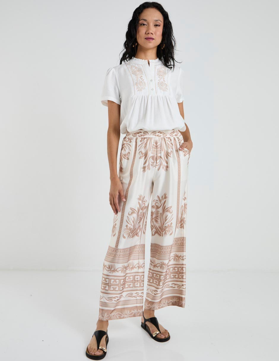 Pantalón relaxed straight para mujer 3