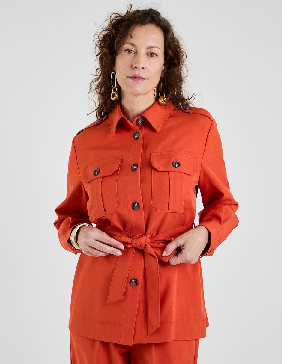 Chamarra parka para mujer