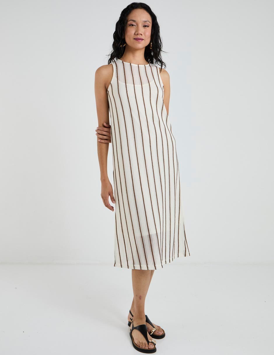 Vestido midi casual para mujer 3