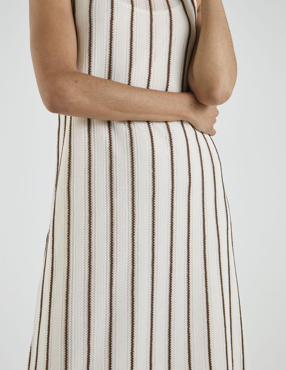Vestido midi casual para mujer 4