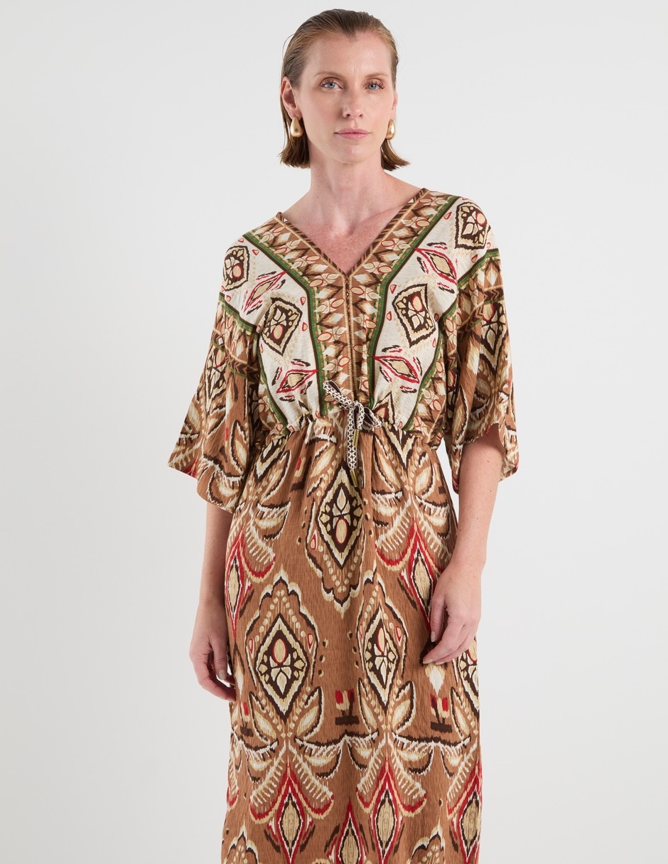 Vestido midi casual para mujer 4