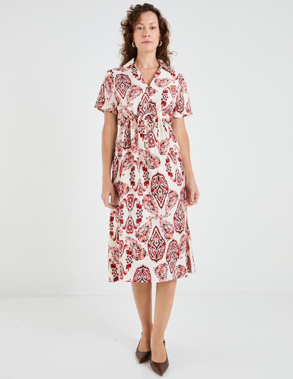 Vestido midi casual para mujer Vestido midi casual para mujer