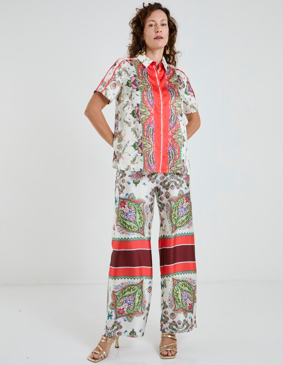 Pantalón relaxed straight para mujer 3