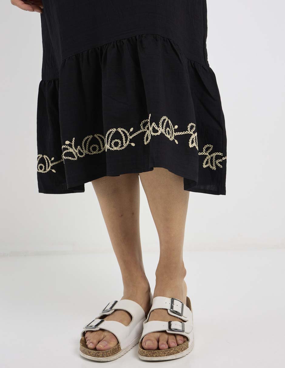 Vestido midi casual para mujer 5