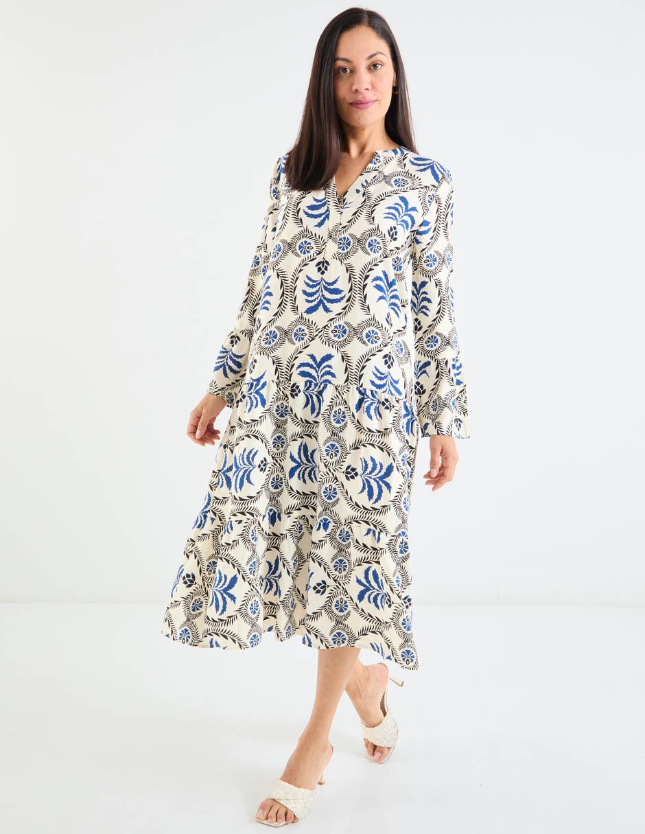 Vestido midi casul para mujer 3