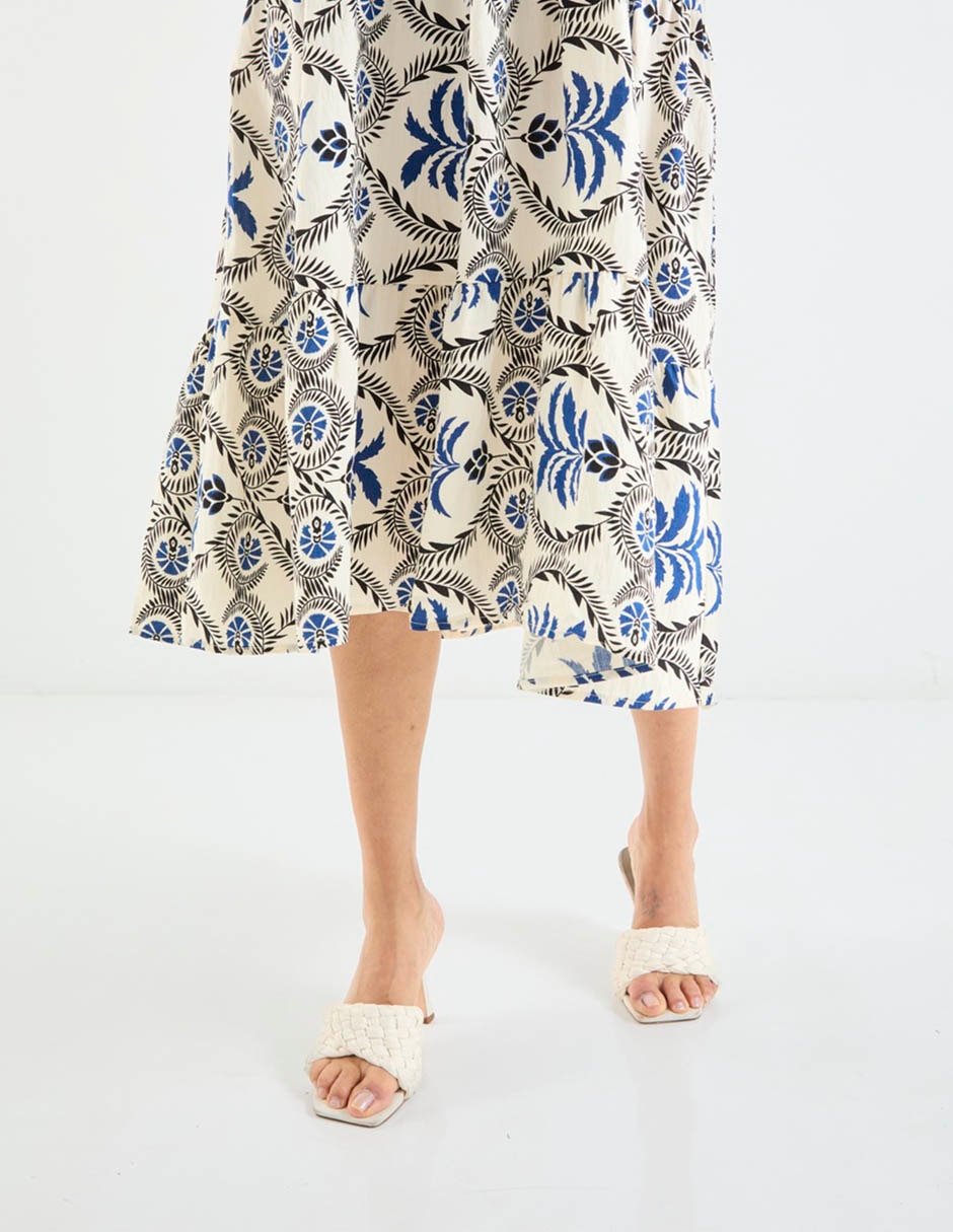 Vestido midi casul para mujer 5