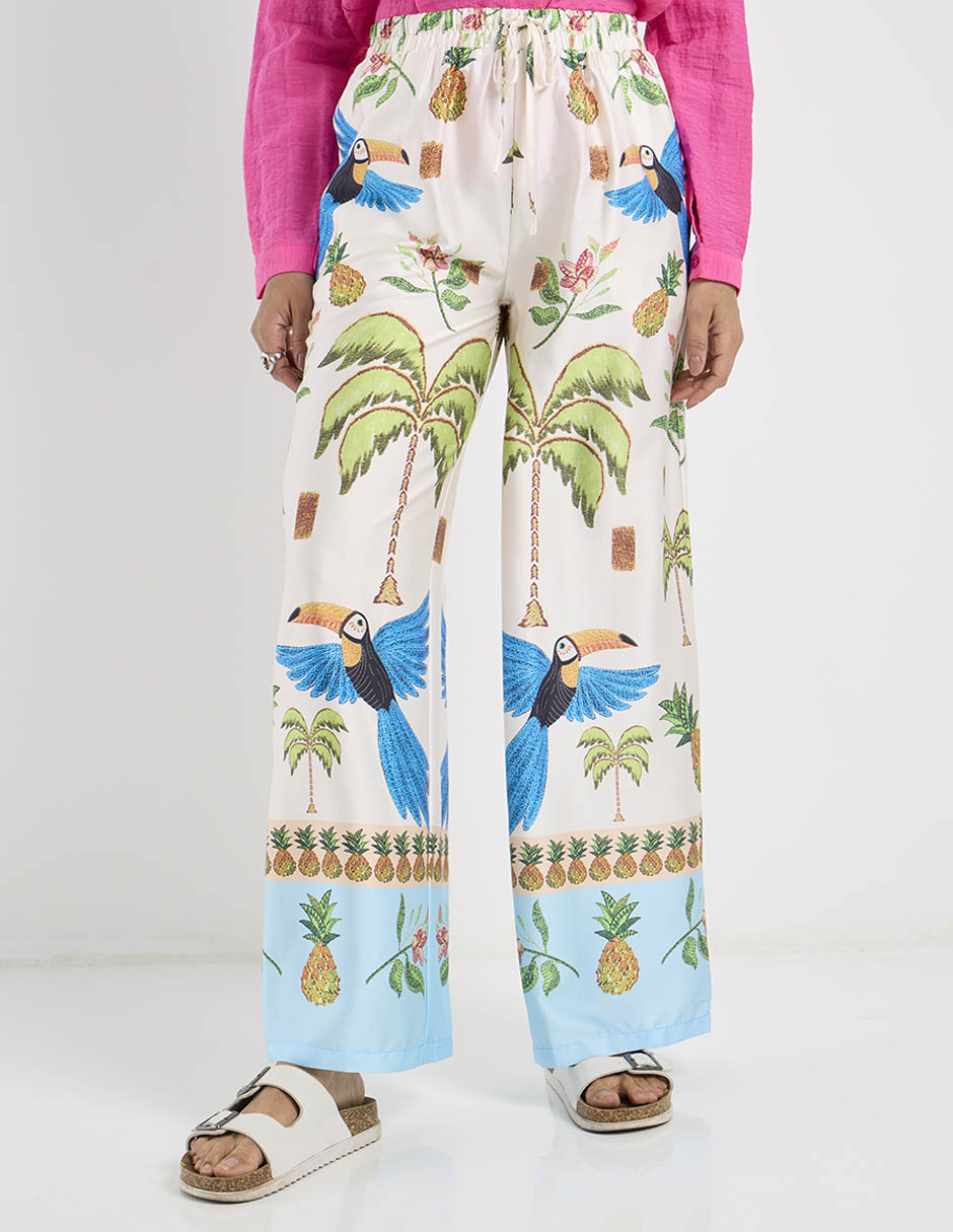 Pantalón easy pant amplio para mujer
