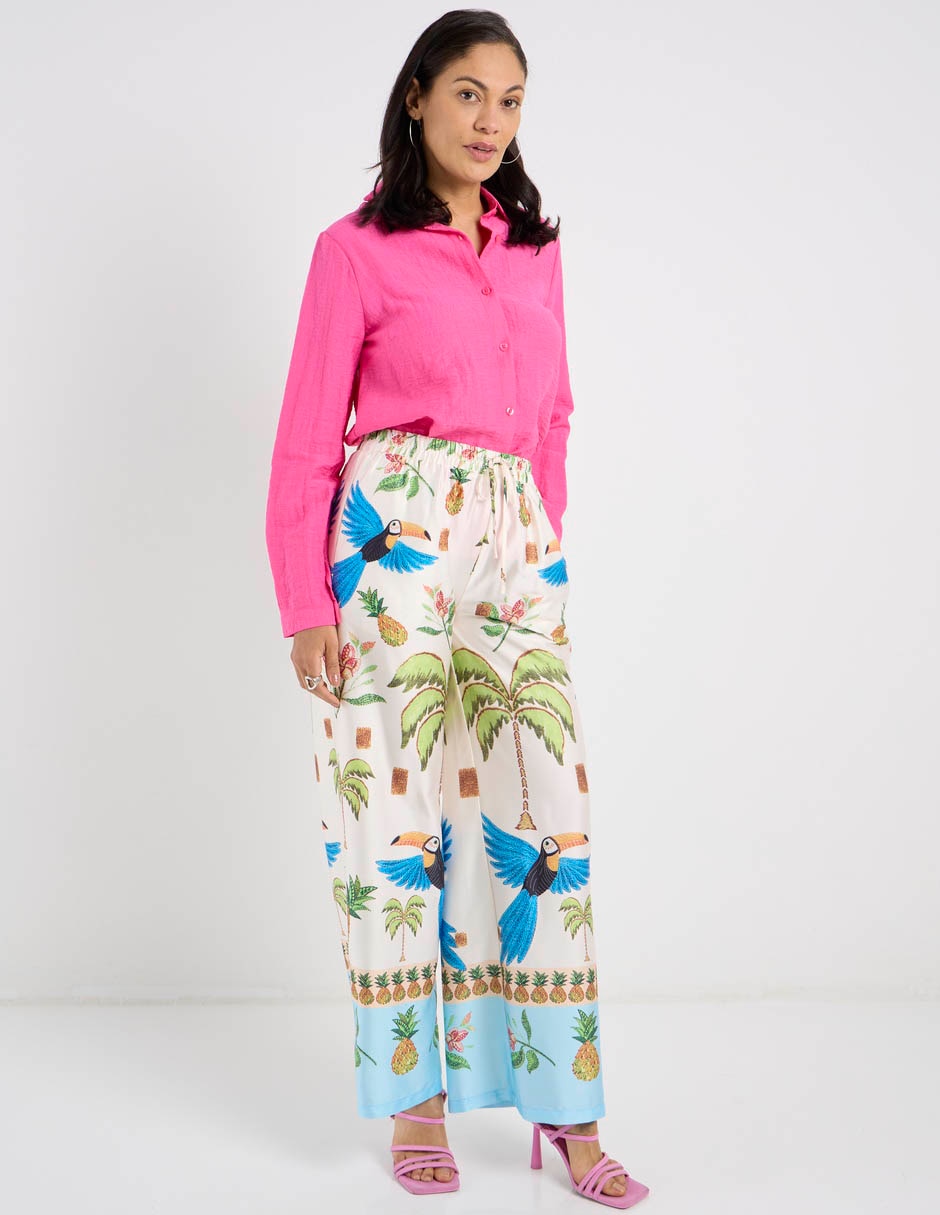 Pantalón easy pant amplio para mujer 3