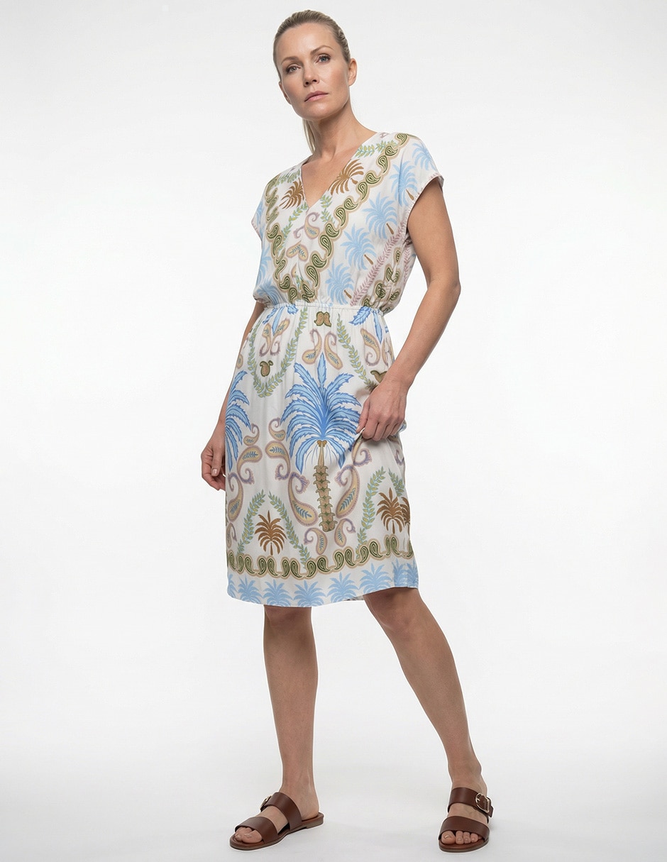 Vestido crop casual para mujer