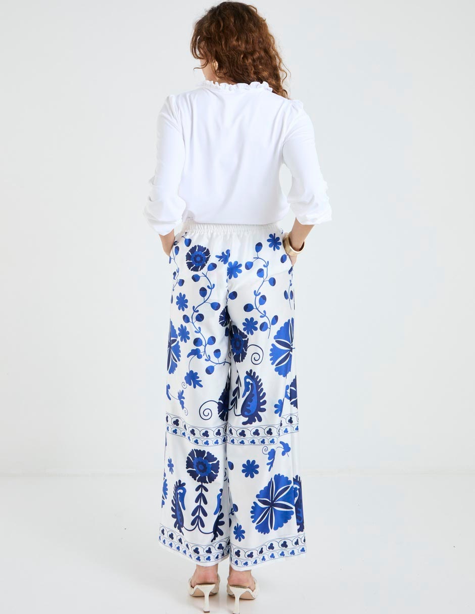 Pantalón relaxed amplio para mujer 2