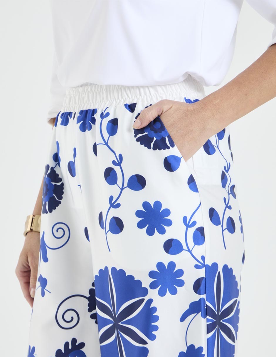 Pantalón relaxed amplio para mujer 4