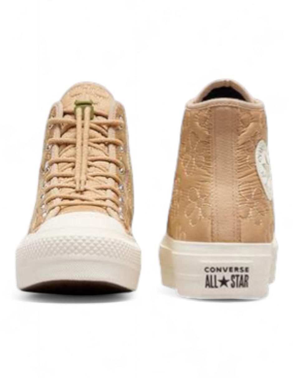 Tenis Chuck Taylor All Star Lift Platform Quilted para mujer 5