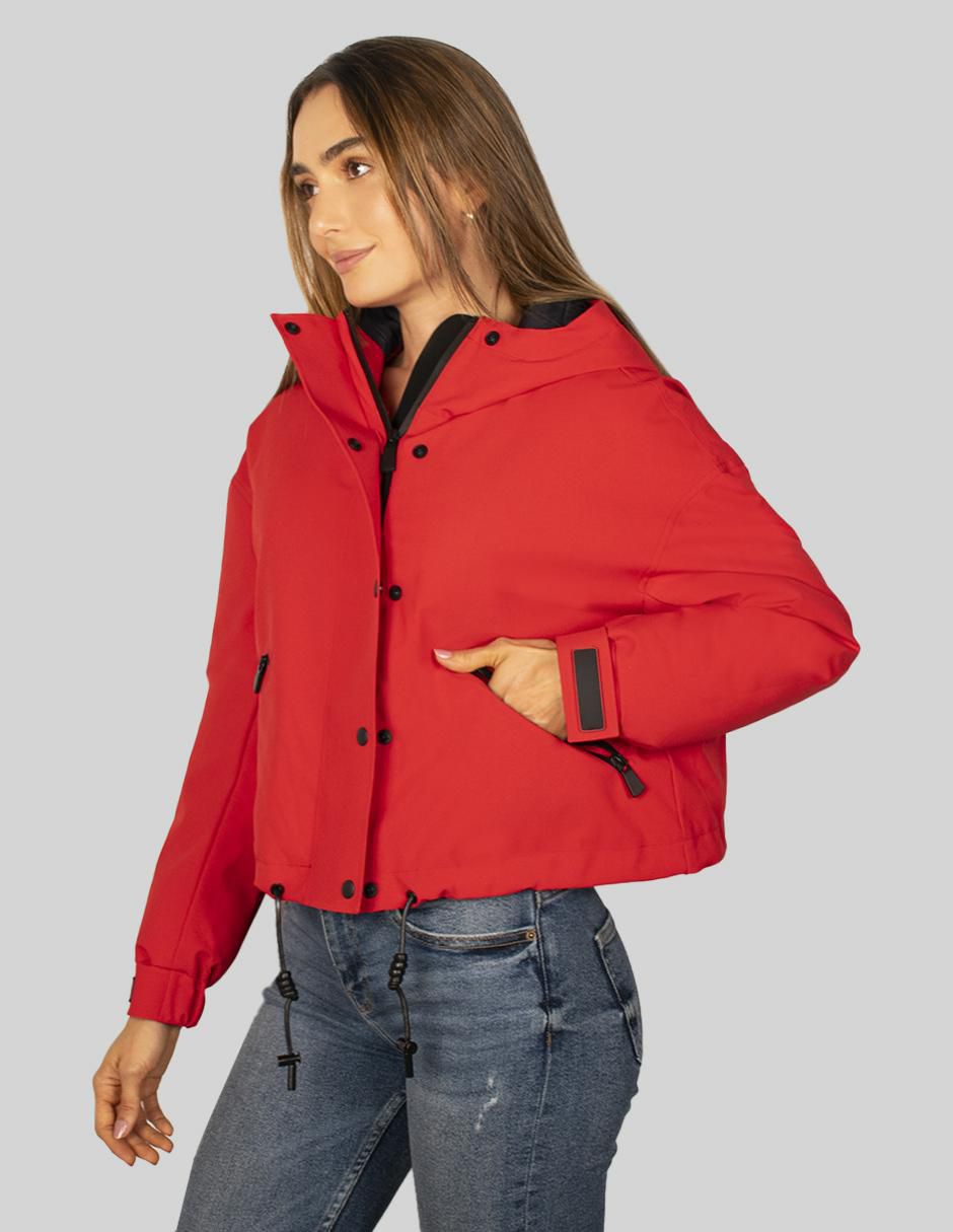 "chamarra" acolchada greenlander no impermeable "de" poliéster "para mujer"