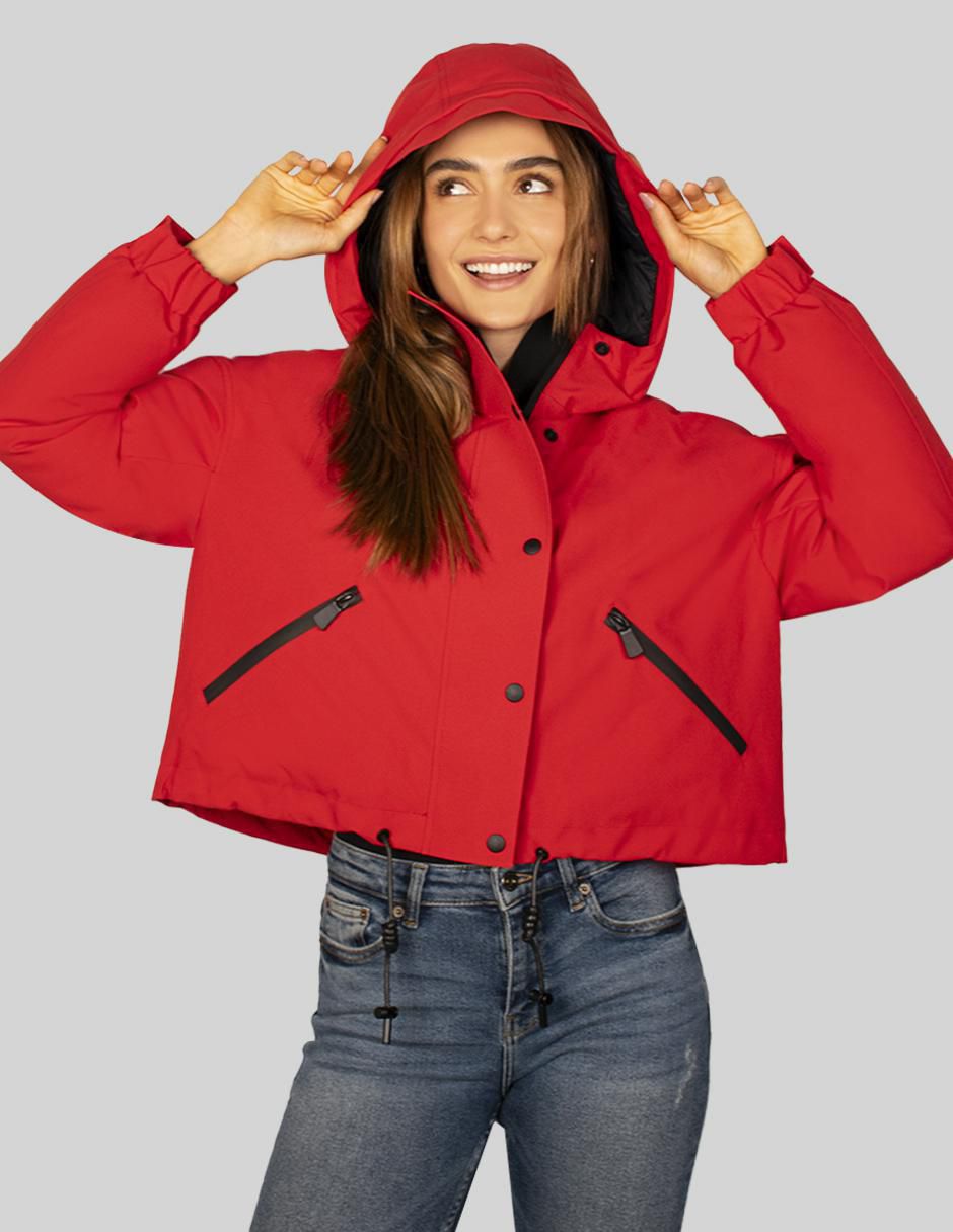 "chamarra" acolchada greenlander no impermeable "de" poliéster "para mujer"